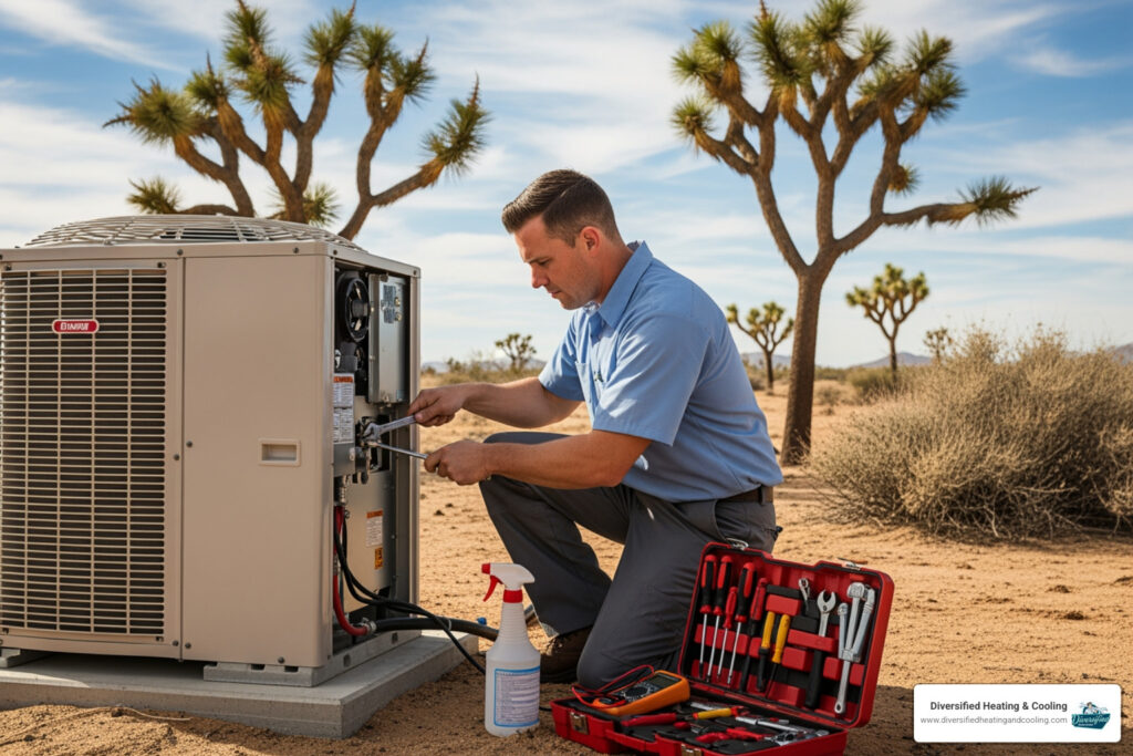 heat pump maintenance in joshua tree ca
